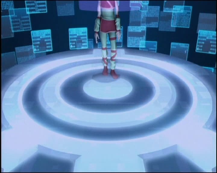 Le monde virtuel Lyoko composé de secteurs numériques